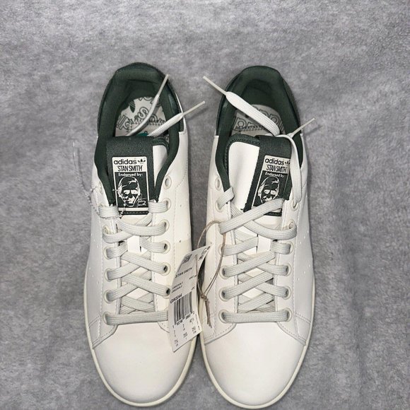 Adidas x Parley Stan Smith Endorsed  Shoes White Green Sneakers Men Size 7.5 New - Picture 3 of 9